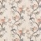 Pink Coral Stain & Water Resistant Performance Pet Friendly Floral Linen Look Print Upholstery Fabric by The Yard - SKU: Majestic Peach